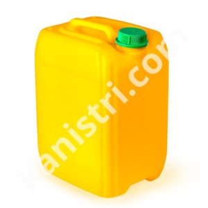 Канистра 18 л желтая